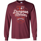 T-Shirts Maroon / S Dungeon Master Men's Long Sleeve T-Shirt