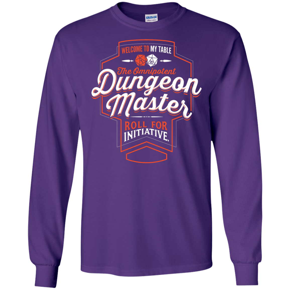 T-Shirts Purple / S Dungeon Master Men's Long Sleeve T-Shirt