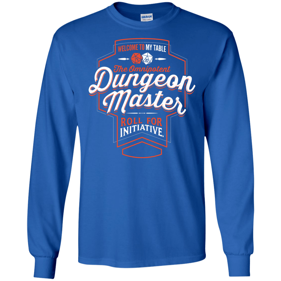 T-Shirts Royal / S Dungeon Master Men's Long Sleeve T-Shirt