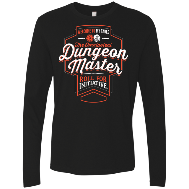 T-Shirts Black / S Dungeon Master Men's Premium Long Sleeve