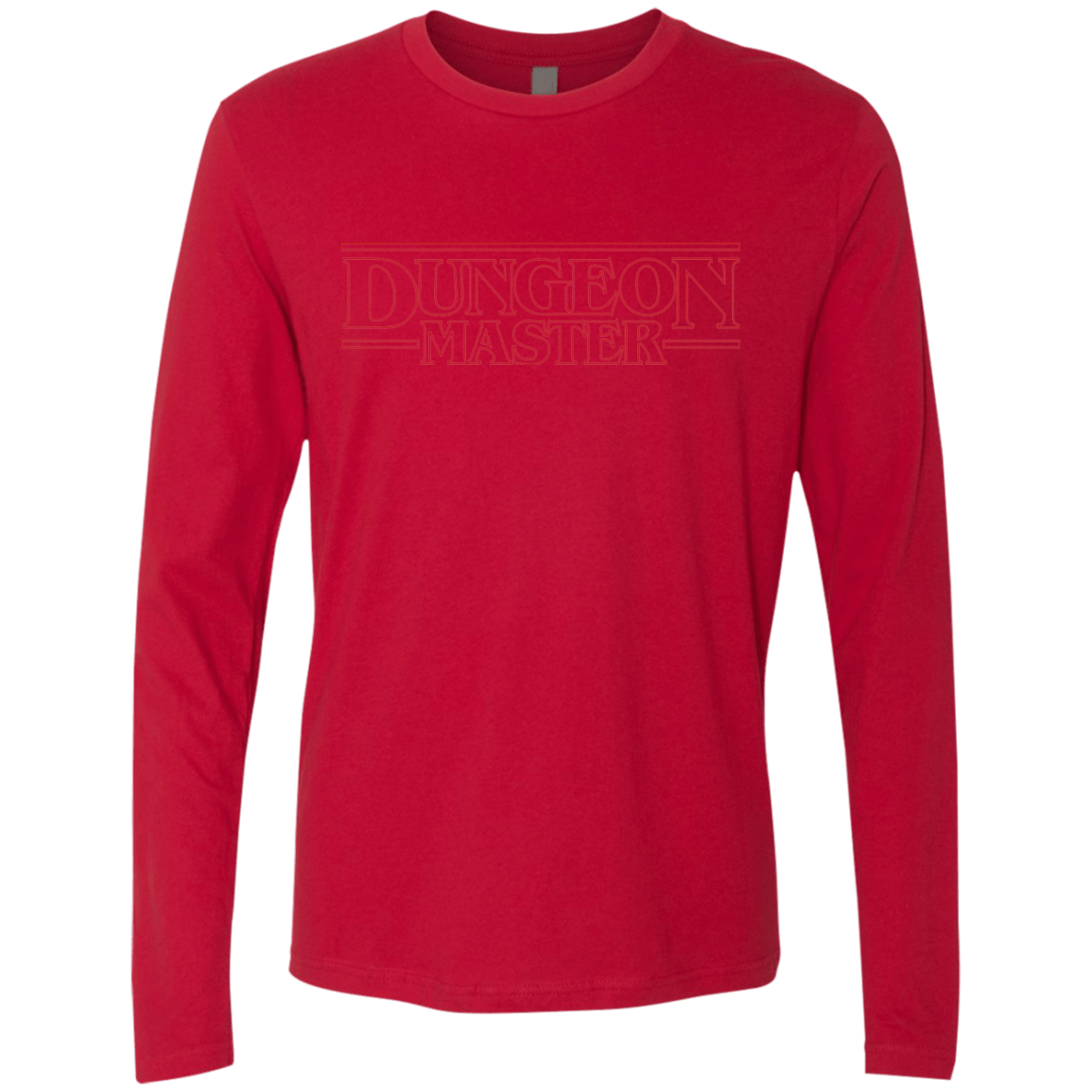 T-Shirts Red / Small Dungeon Master Men's Premium Long Sleeve