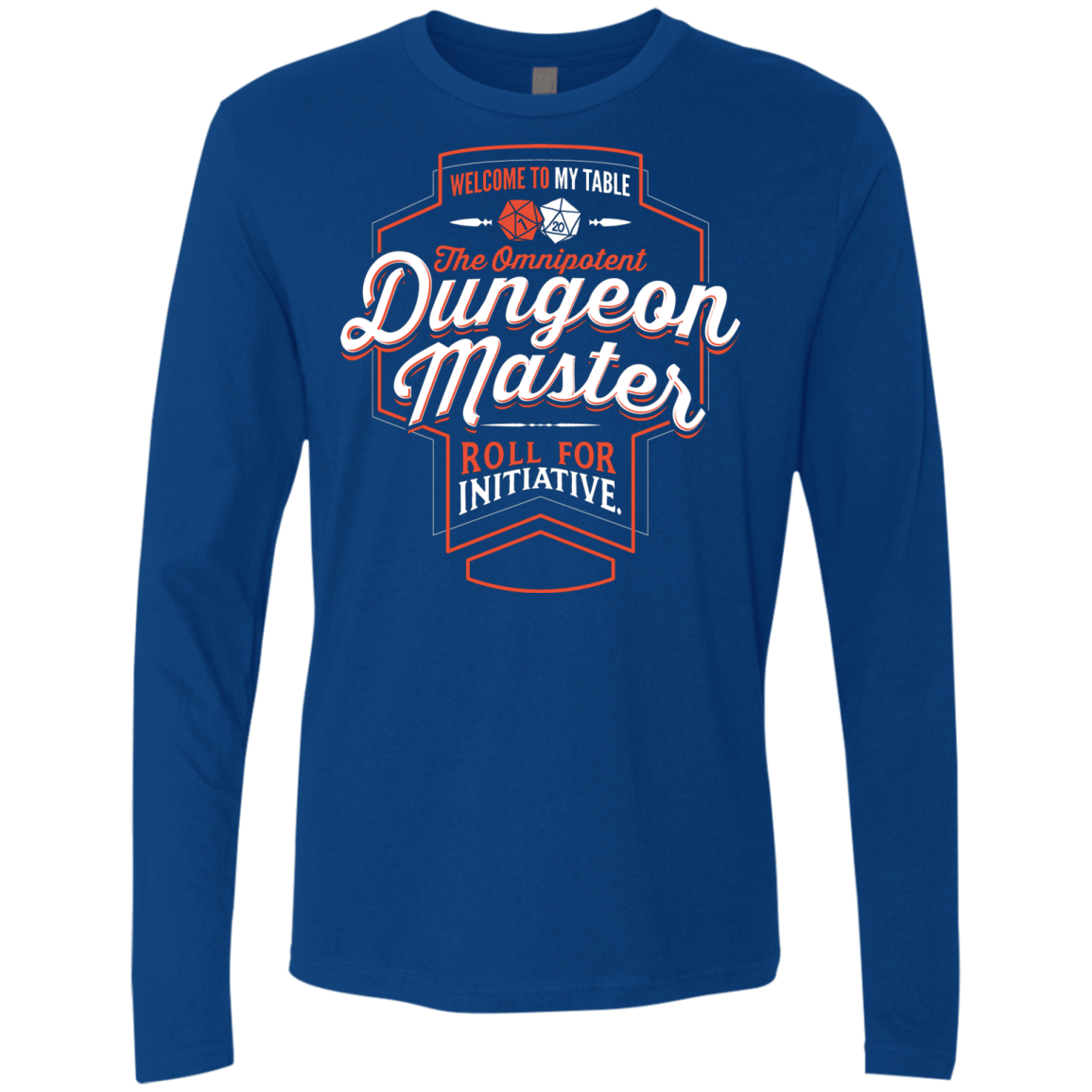 T-Shirts Royal / S Dungeon Master Men's Premium Long Sleeve