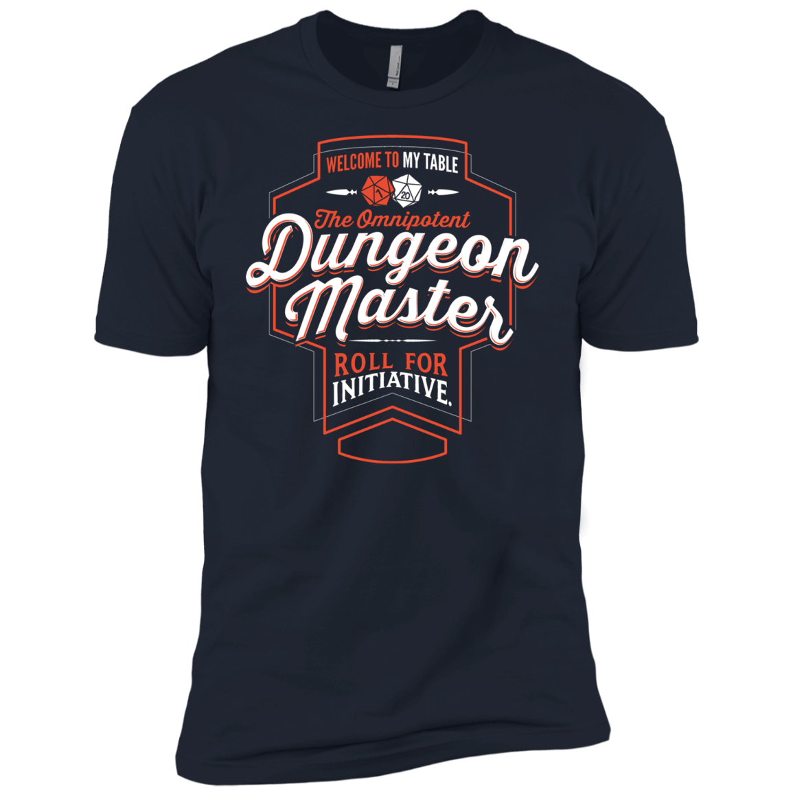T-Shirts Midnight Navy / X-Small Dungeon Master Men's Premium T-Shirt