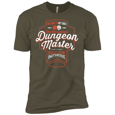 T-Shirts Military Green / X-Small Dungeon Master Men's Premium T-Shirt