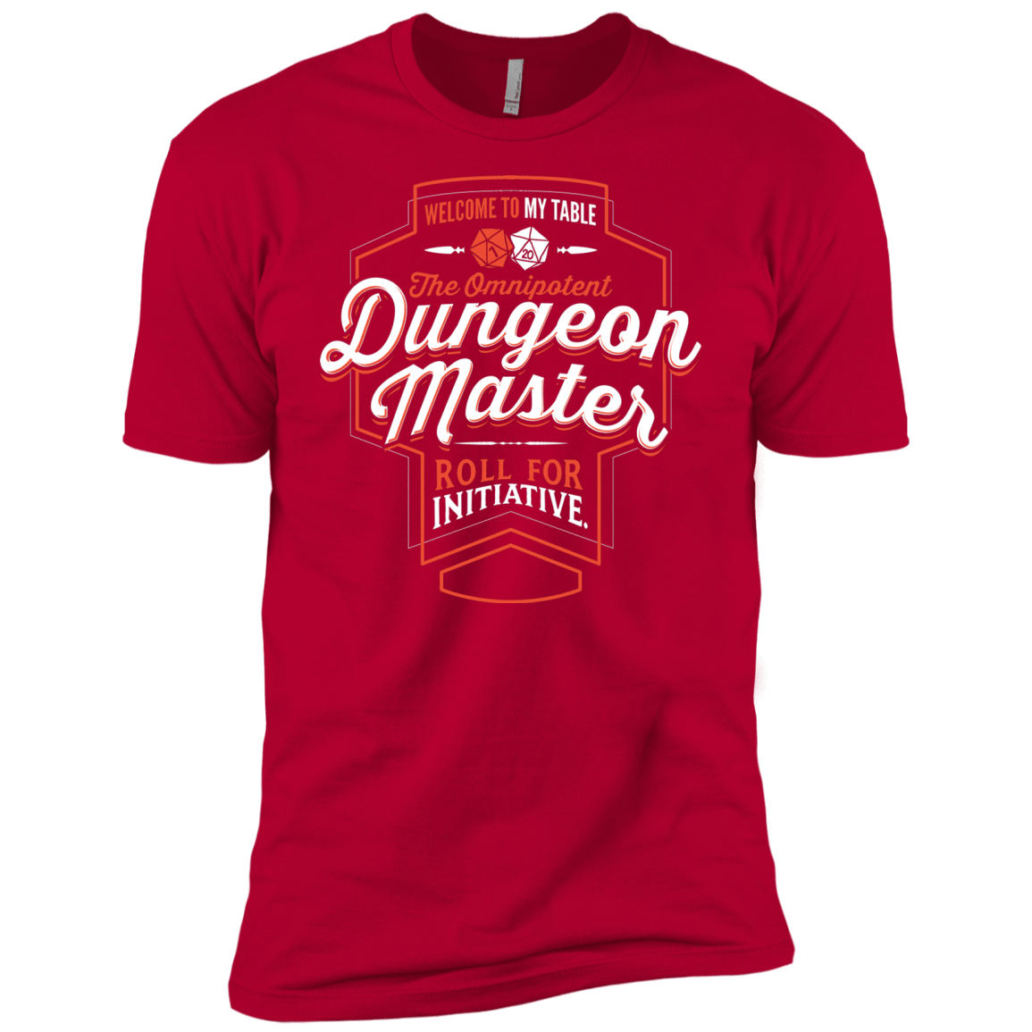 T-Shirts Red / X-Small Dungeon Master Men's Premium T-Shirt