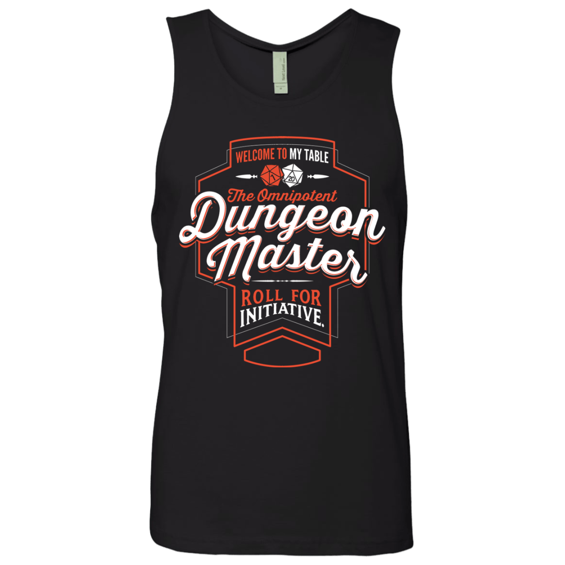 T-Shirts Black / S Dungeon Master Men's Premium Tank Top