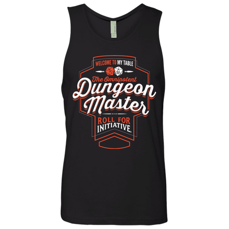 T-Shirts Black / S Dungeon Master Men's Premium Tank Top