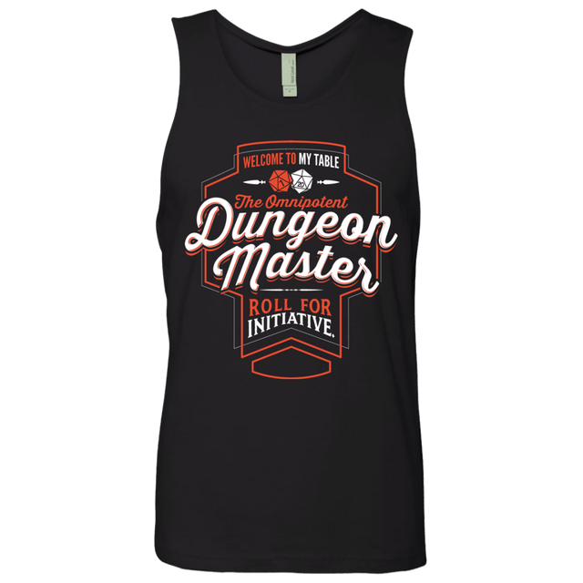 T-Shirts Black / S Dungeon Master Men's Premium Tank Top