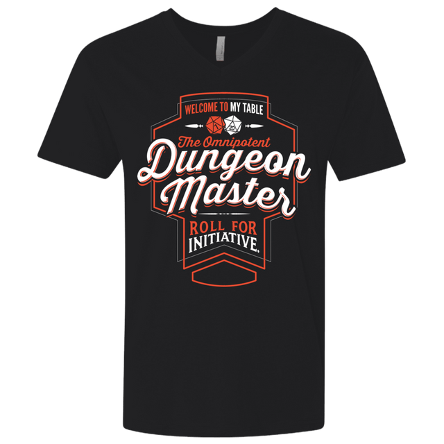 T-Shirts Black / X-Small Dungeon Master Men's Premium V-Neck