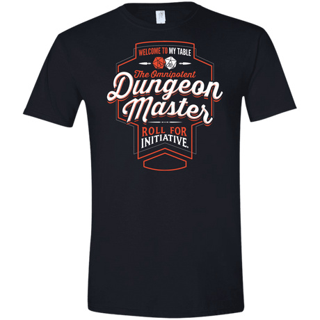 T-Shirts Black / X-Small Dungeon Master Men's Semi-Fitted Softstyle