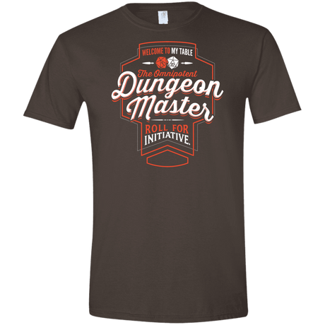 T-Shirts Dark Chocolate / S Dungeon Master Men's Semi-Fitted Softstyle