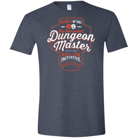 T-Shirts Heather Navy / S Dungeon Master Men's Semi-Fitted Softstyle