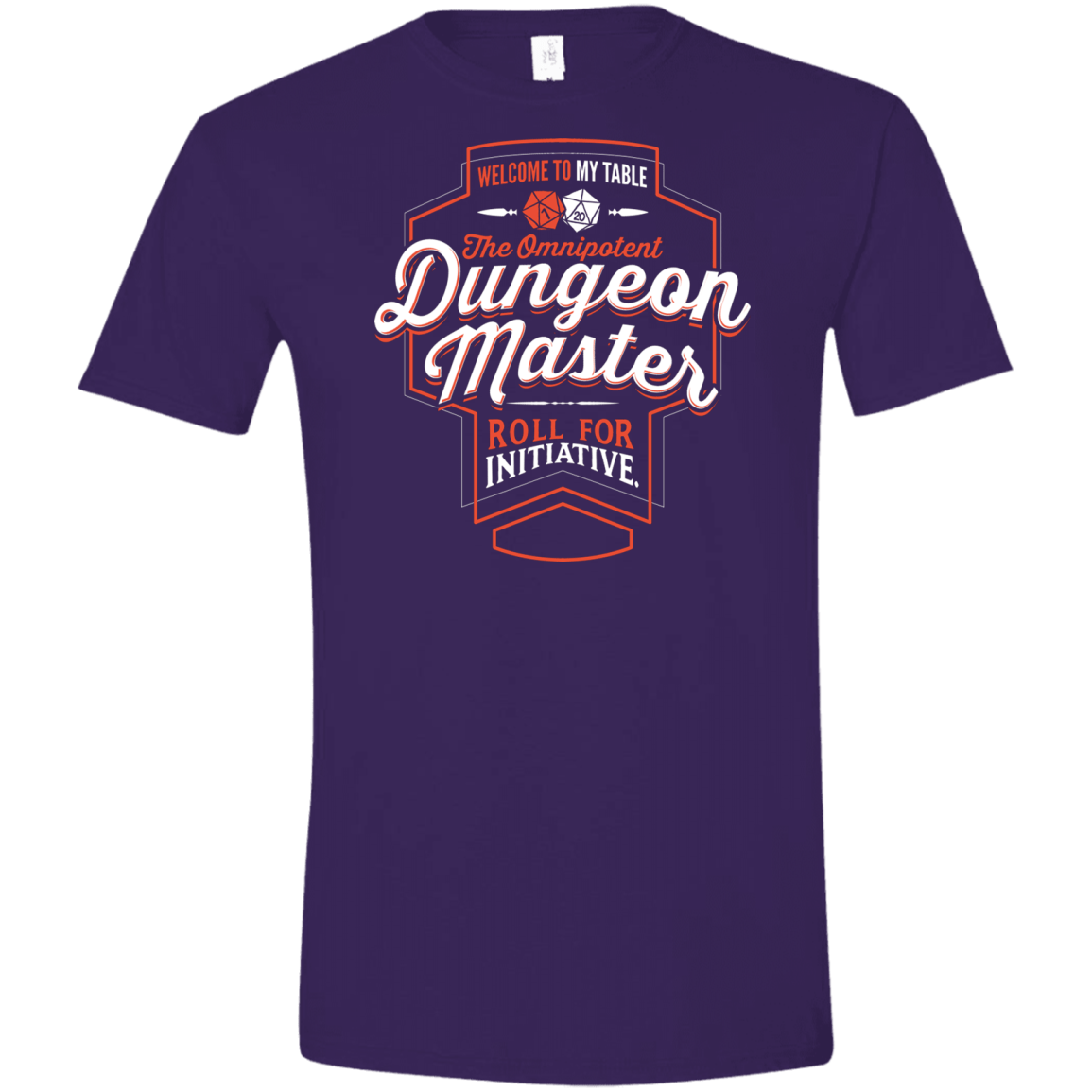 T-Shirts Purple / S Dungeon Master Men's Semi-Fitted Softstyle