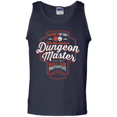 T-Shirts Navy / S Dungeon Master Men's Tank Top