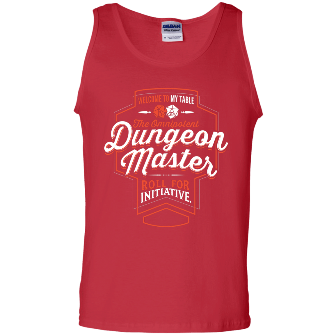 T-Shirts Red / S Dungeon Master Men's Tank Top