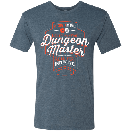 T-Shirts Indigo / S Dungeon Master Men's Triblend T-Shirt