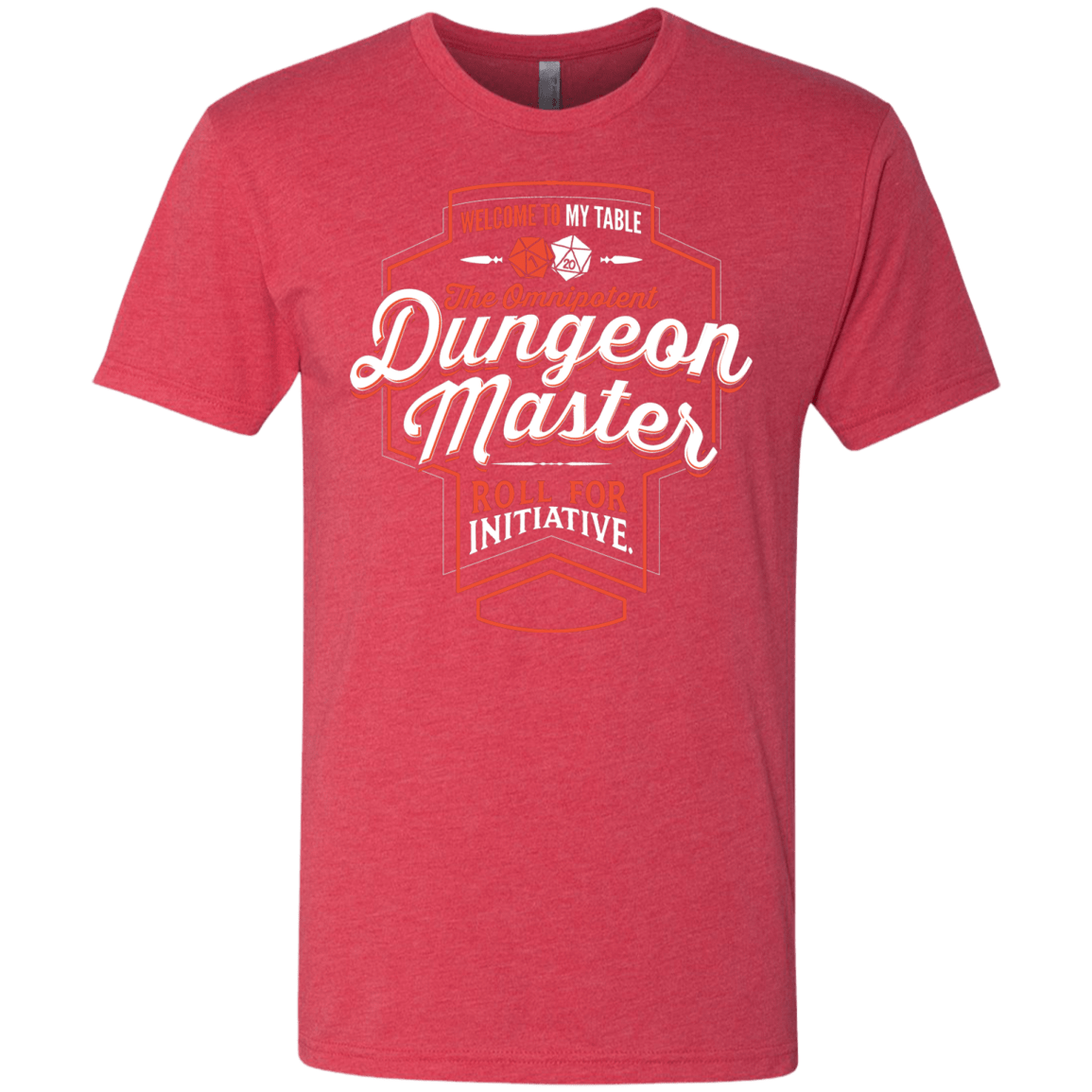 T-Shirts Vintage Red / S Dungeon Master Men's Triblend T-Shirt