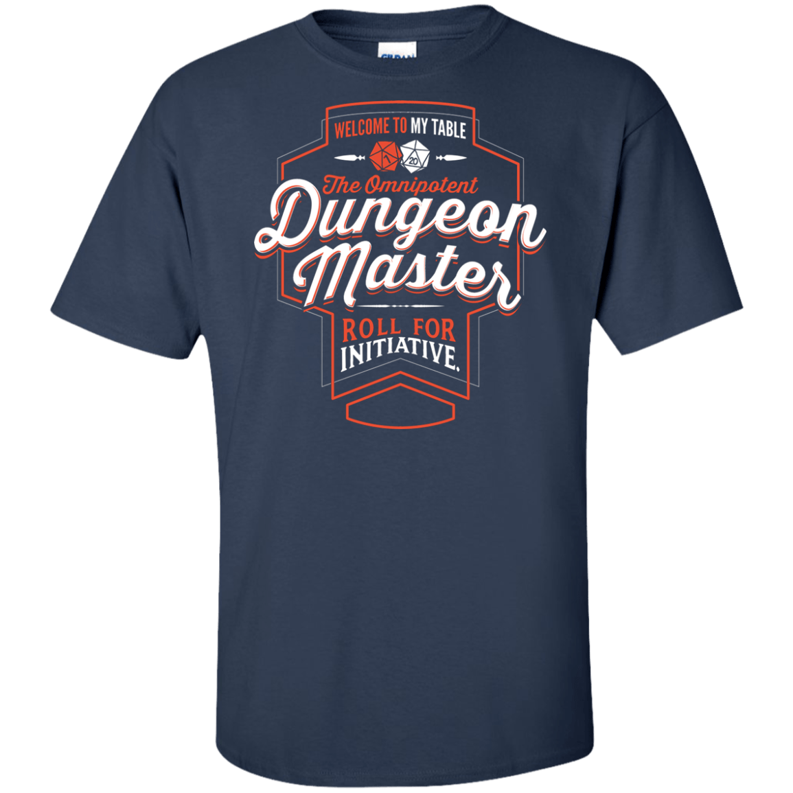 T-Shirts Navy / XLT Dungeon Master Tall T-Shirt