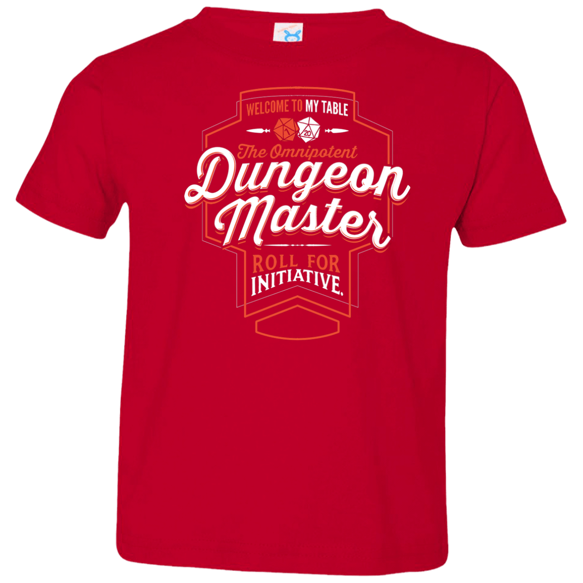 T-Shirts Red / 2T Dungeon Master Toddler Premium T-Shirt