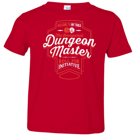 T-Shirts Red / 2T Dungeon Master Toddler Premium T-Shirt