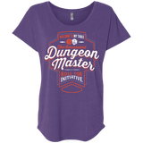 T-Shirts Purple Rush / X-Small Dungeon Master Triblend Dolman Sleeve