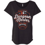 T-Shirts Vintage Black / X-Small Dungeon Master Triblend Dolman Sleeve