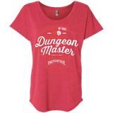 T-Shirts Vintage Red / X-Small Dungeon Master Triblend Dolman Sleeve