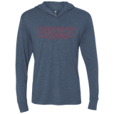 T-Shirts Indigo / X-Small Dungeon Master Triblend Long Sleeve Hoodie Tee