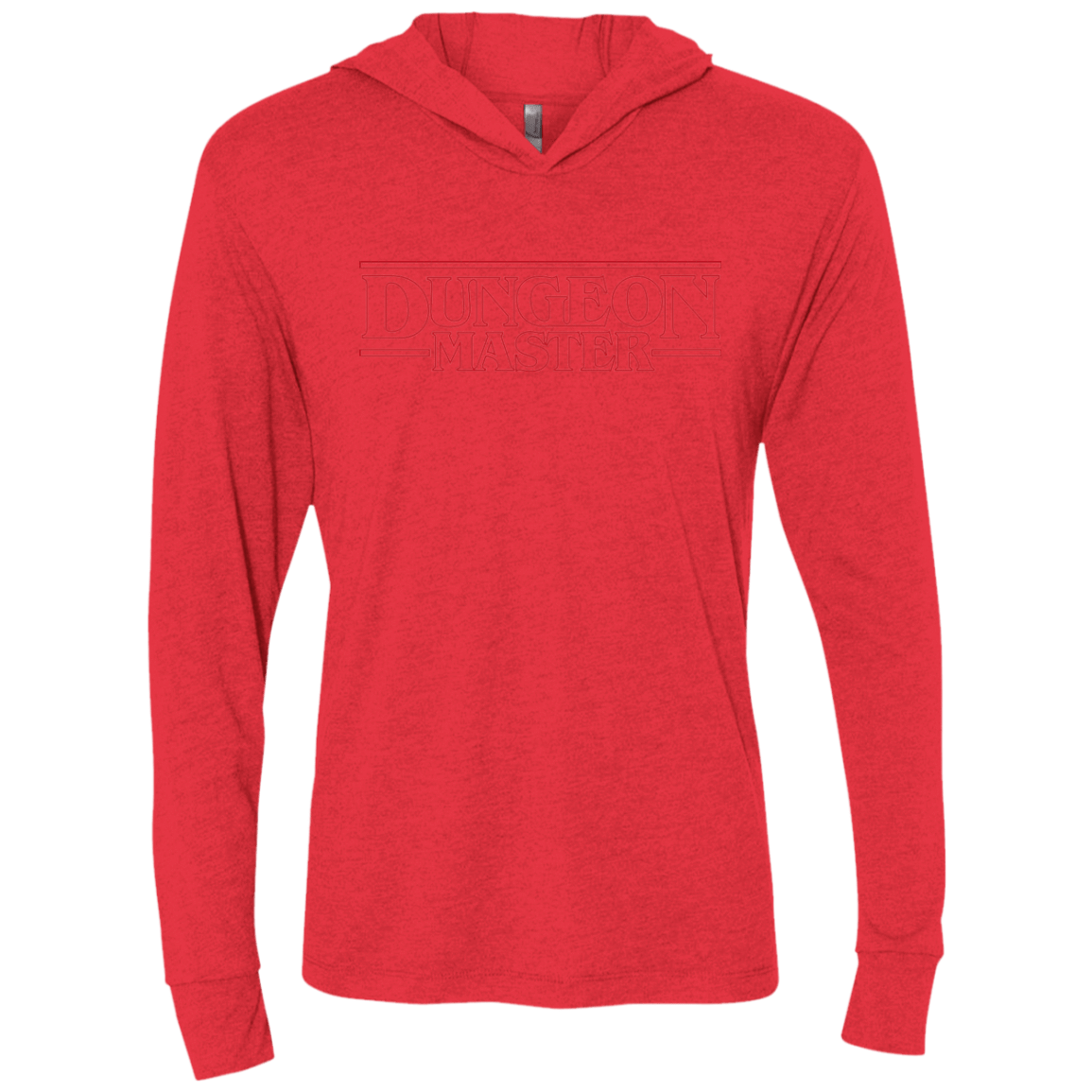 T-Shirts Vintage Red / X-Small Dungeon Master Triblend Long Sleeve Hoodie Tee
