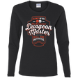T-Shirts Black / S Dungeon Master Women's Long Sleeve T-Shirt