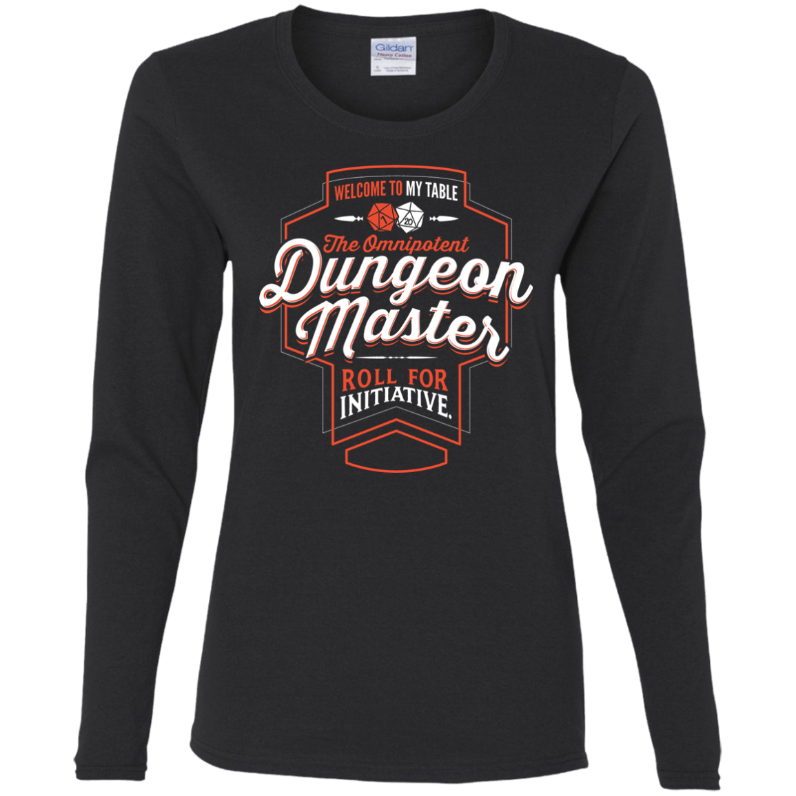 T-Shirts Black / S Dungeon Master Women's Long Sleeve T-Shirt