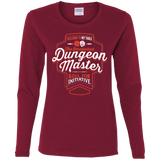 T-Shirts Cardinal / S Dungeon Master Women's Long Sleeve T-Shirt