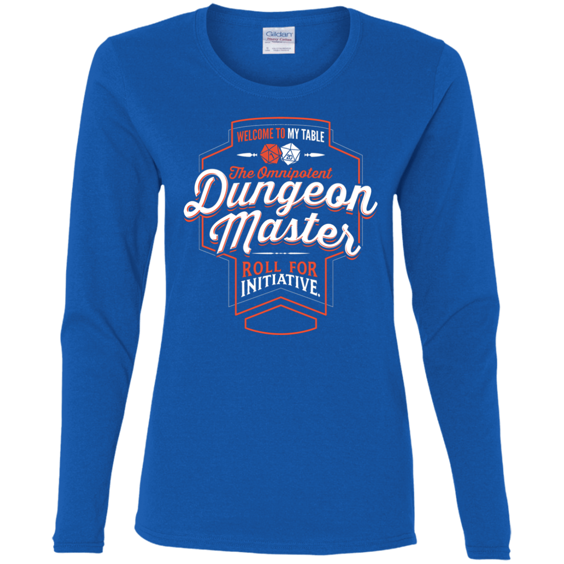 T-Shirts Royal / S Dungeon Master Women's Long Sleeve T-Shirt