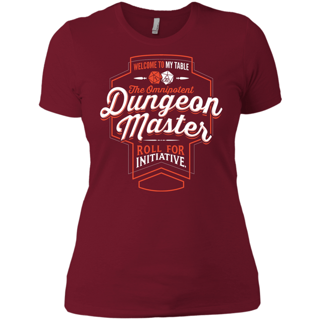 T-Shirts Scarlet / X-Small Dungeon Master Women's Premium T-Shirt