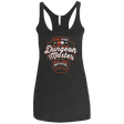 T-Shirts Vintage Black / X-Small Dungeon Master Women's Triblend Racerback Tank