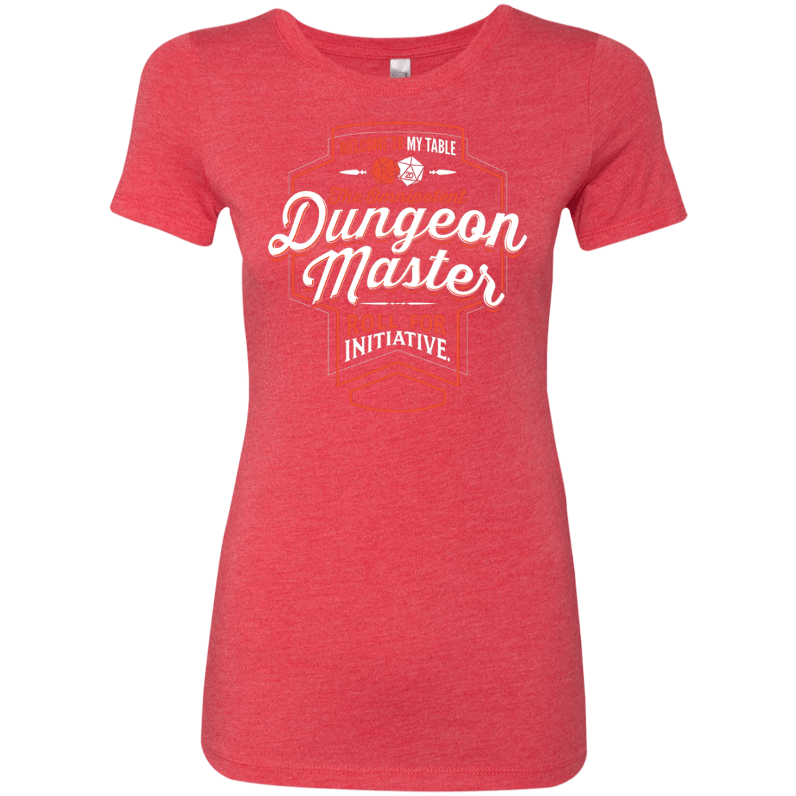 T-Shirts Vintage Red / S Dungeon Master Women's Triblend T-Shirt