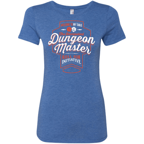 T-Shirts Vintage Royal / S Dungeon Master Women's Triblend T-Shirt