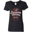 T-Shirts Black / S Dungeon Master Women's V-Neck T-Shirt