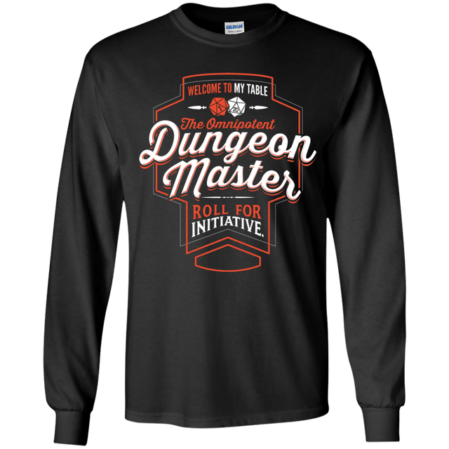 T-Shirts Black / YS Dungeon Master Youth Long Sleeve T-Shirt
