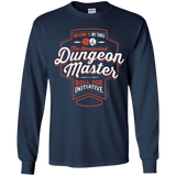 T-Shirts Navy / YS Dungeon Master Youth Long Sleeve T-Shirt