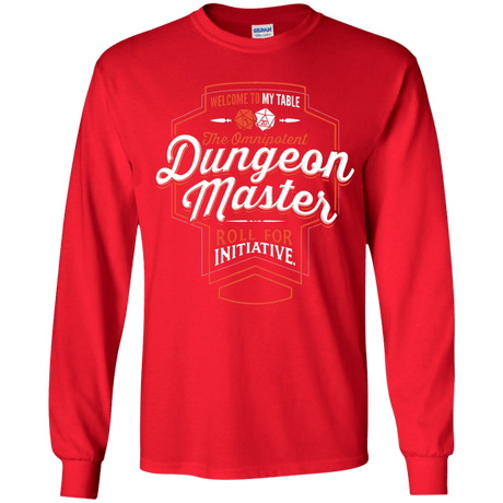 T-Shirts Red / YS Dungeon Master Youth Long Sleeve T-Shirt