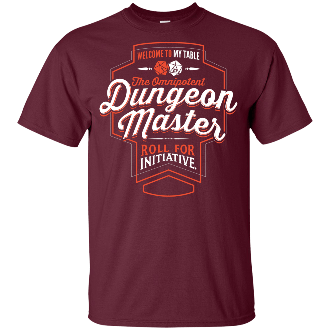 T-Shirts Maroon / YXS Dungeon Master Youth T-Shirt