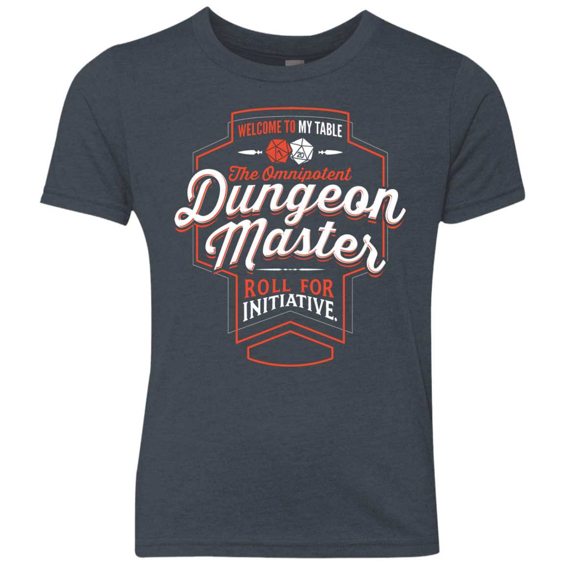 T-Shirts Vintage Navy / YXS Dungeon Master Youth Triblend T-Shirt