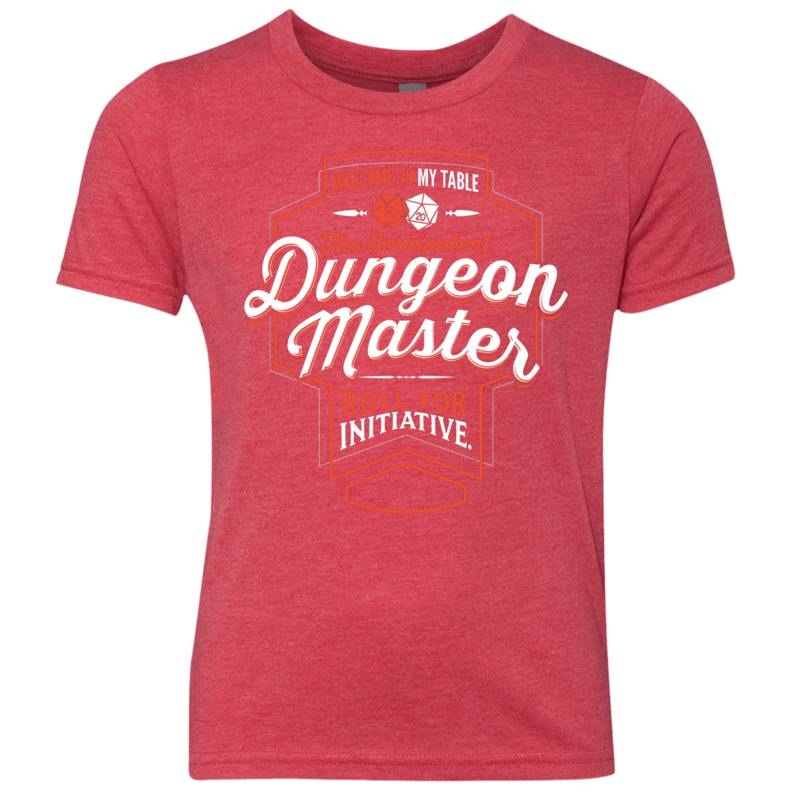 T-Shirts Vintage Red / YXS Dungeon Master Youth Triblend T-Shirt
