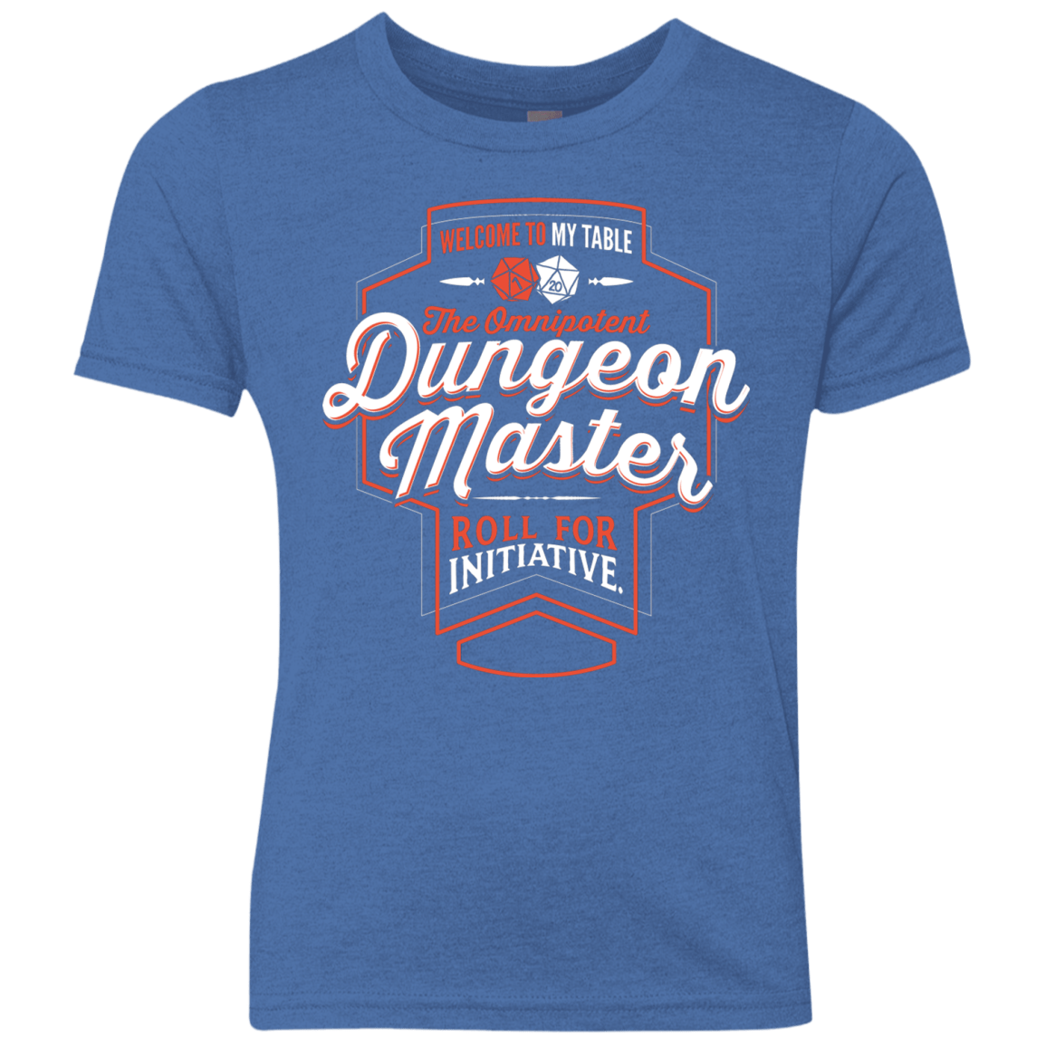 T-Shirts Vintage Royal / YXS Dungeon Master Youth Triblend T-Shirt