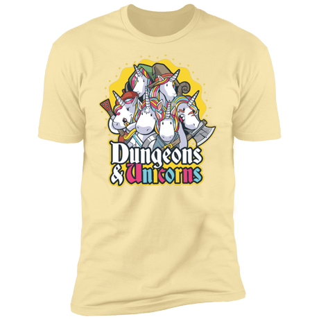 T-Shirts Banana Cream / S Dungeons And Unicorns Men's Premium T-Shirt