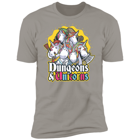 T-Shirts Light Grey / S Dungeons And Unicorns Men's Premium T-Shirt
