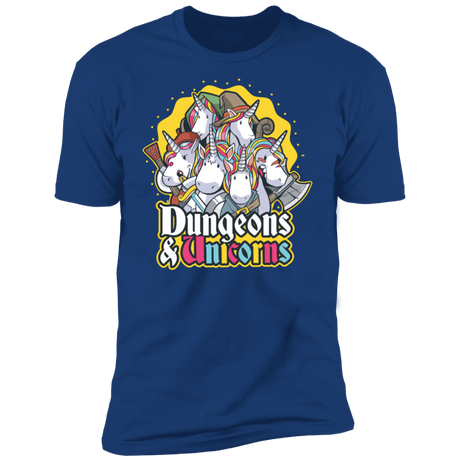 T-Shirts Royal / S Dungeons And Unicorns Men's Premium T-Shirt