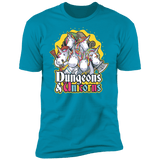 T-Shirts Turquoise / S Dungeons And Unicorns Men's Premium T-Shirt