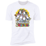 T-Shirts White / S Dungeons And Unicorns Men's Premium T-Shirt